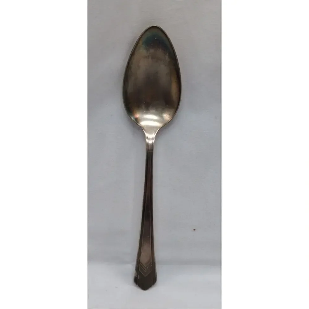 Imperial 1939 Silver Plate Tablespoon Wm Rogers International Silver Art Deco